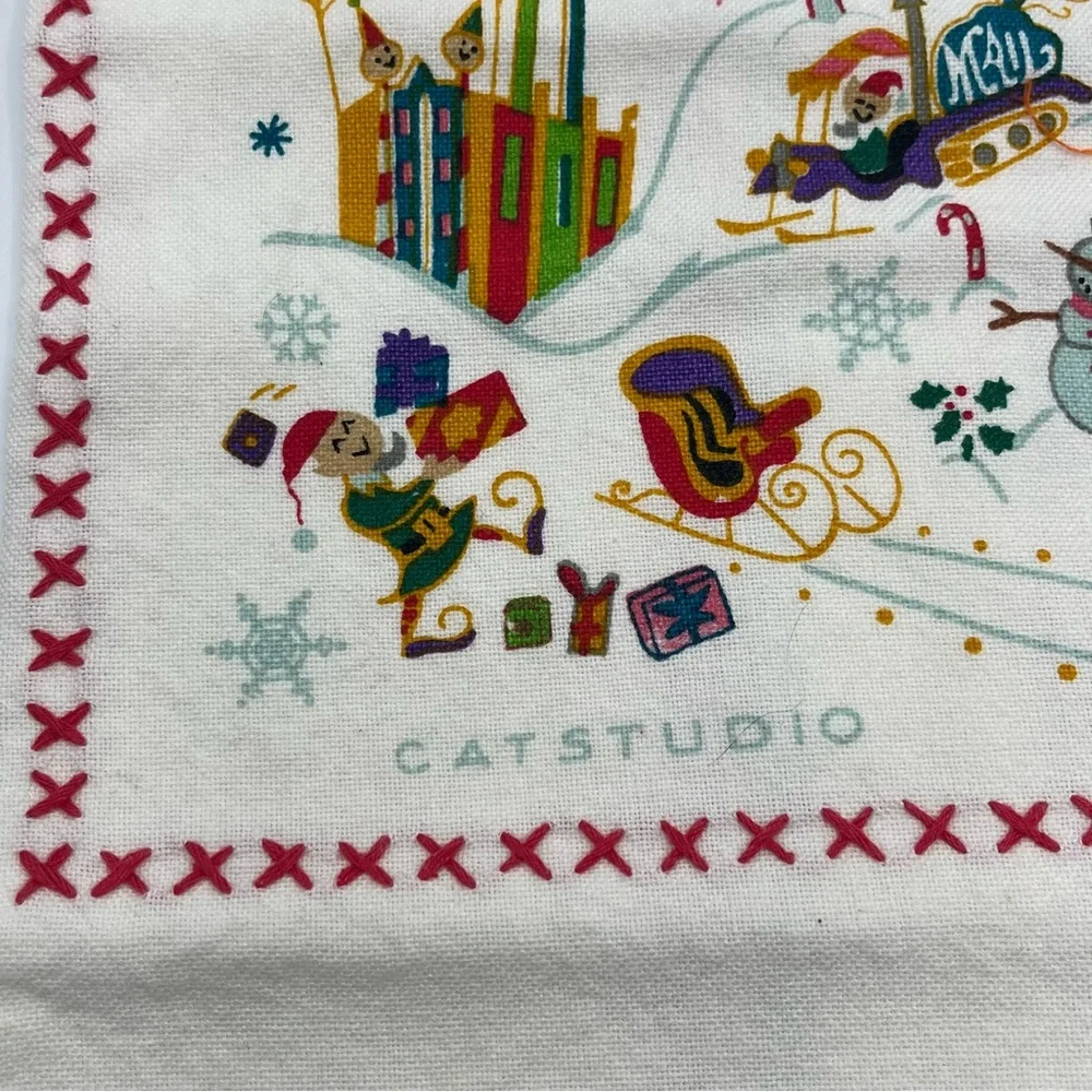 Catstudio North Pole Dish Towel Hand Bar Towel